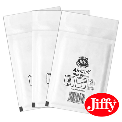 Jiffy Size JL000 (A) Envelopes - 90x145mm